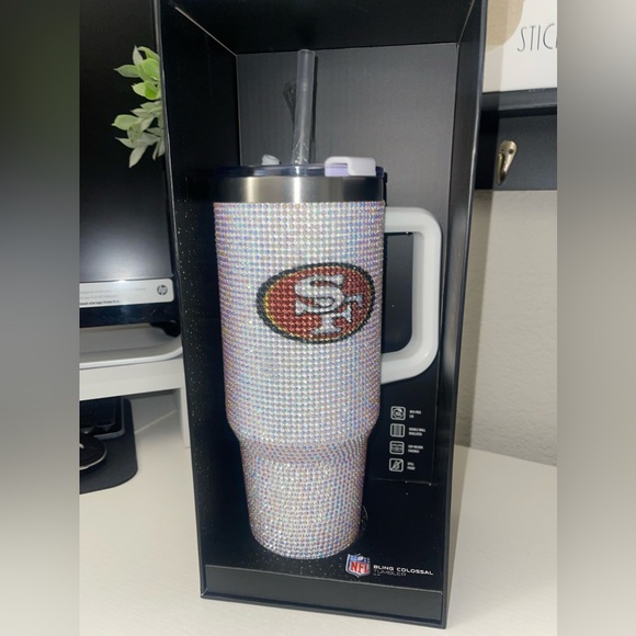 NFL Other - Blinged out 49ers cup Tumbler